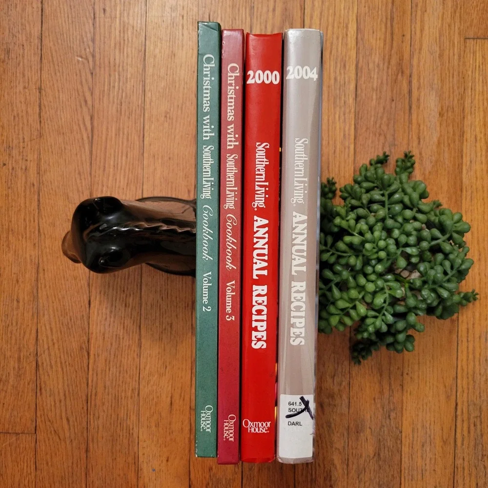 HC Southern Living Cookbook Lot Christmas Vol 2 3 00 04 ANNUAL RECIPES Gift